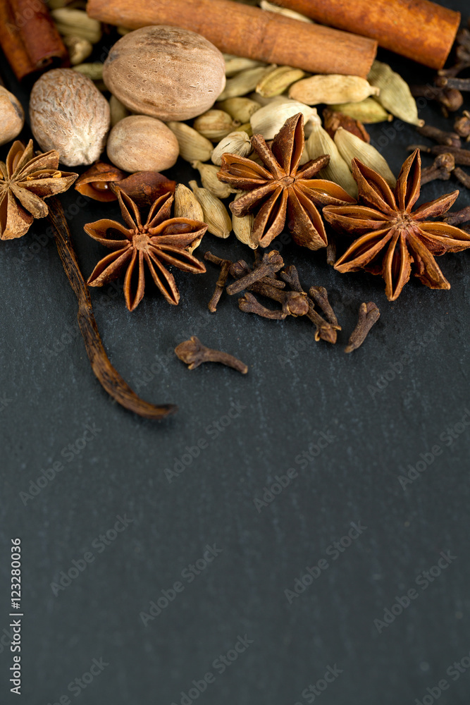 aromatic winter spices