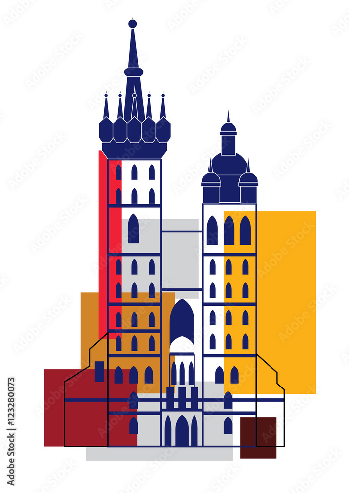 Obraz Kościół Mariacki w Krakowie