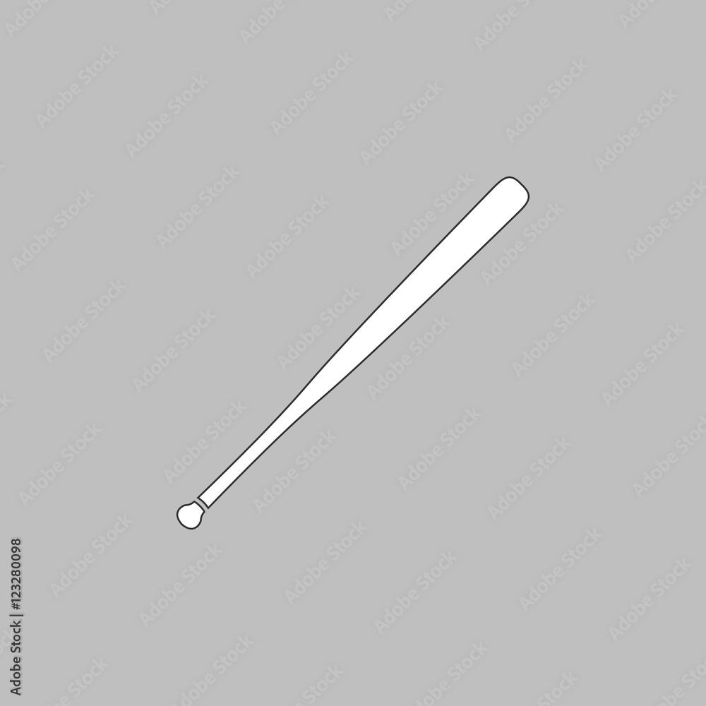 Baseball bat computer symbol Baseball bat computer symbol