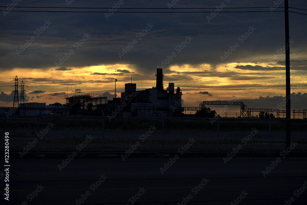 Industrial Sunset