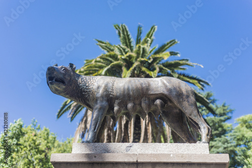 Italy Square (Plaza Italia) in Mendoza, Argentina. photo