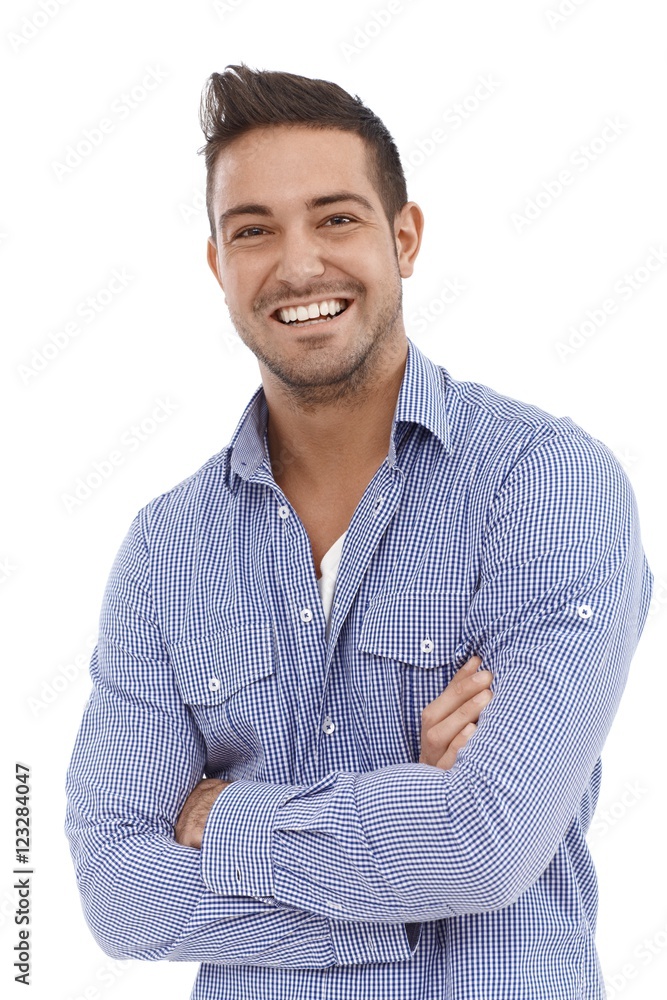 Portrait of confident young man Portrait of confident young man