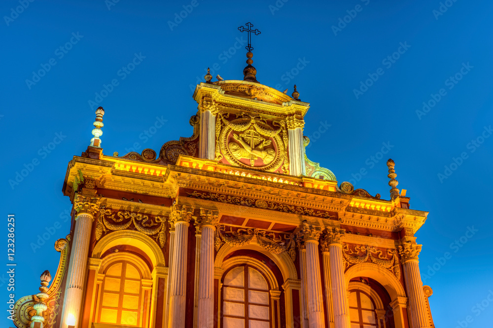 Fototapeta premium San Francisco in the city of Salta, Argentina