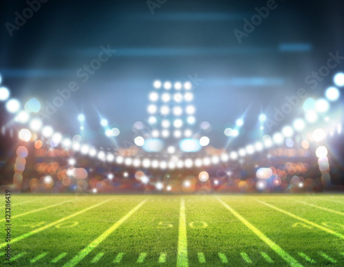 фотографія american football stadium 3d