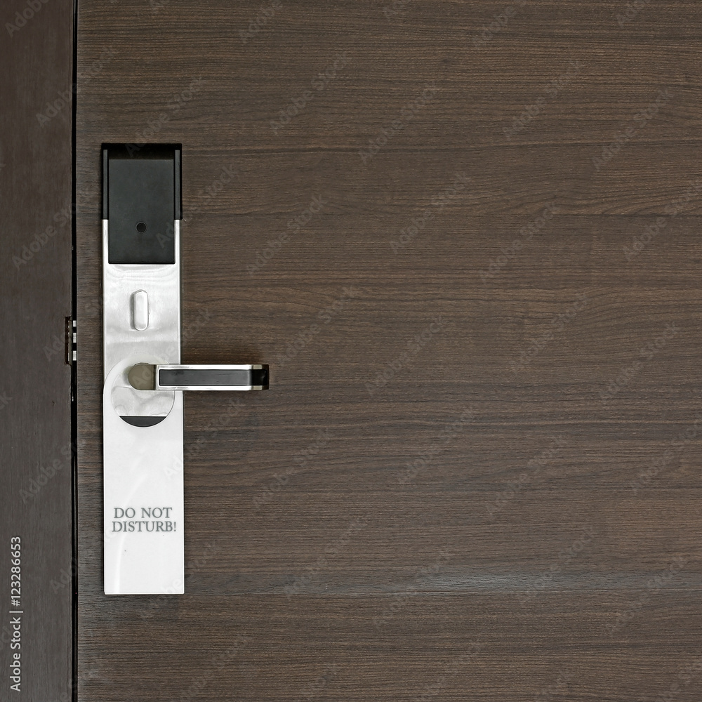 Naklejka premium electronic card lock