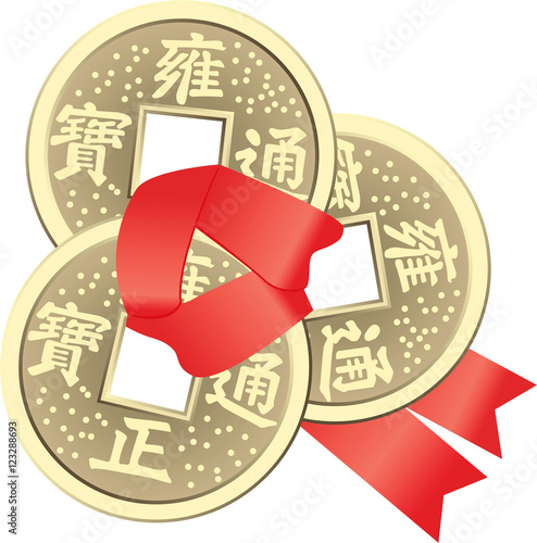 Chinese Feng Shui Coins for Wealth and Success
