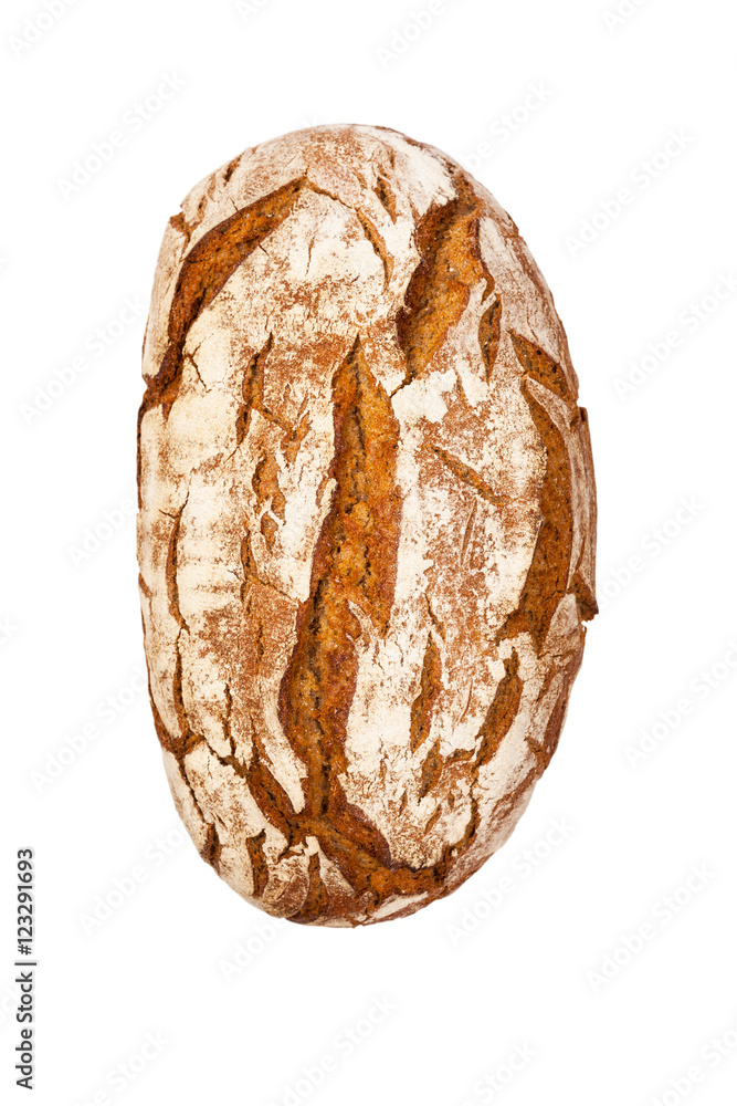 Bread isolated on white background. Selective focus. Bread isolated on white background. Selective focus.