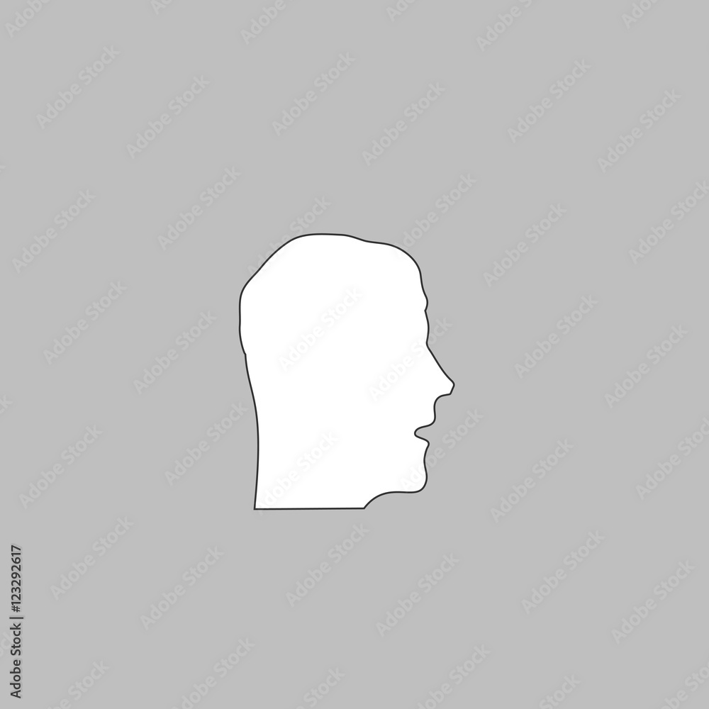 head computer symbol head computer symbol