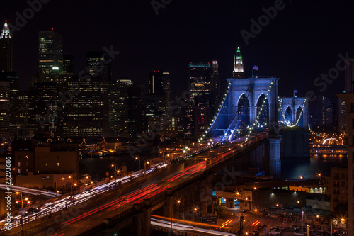 Brooklyn Bridge Nightscape © tony