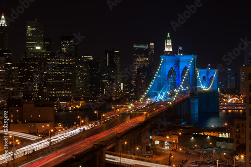 Brooklyn Bridge Nightscape © tony