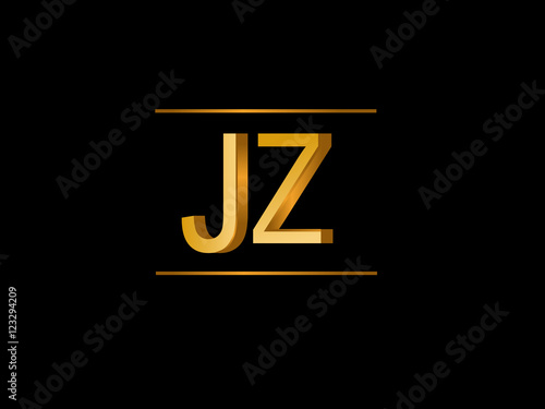 JZ Initial Logo for your startup venture