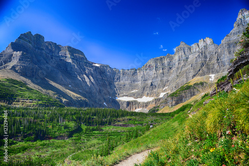  iceberg lake, Glacier national park, montana