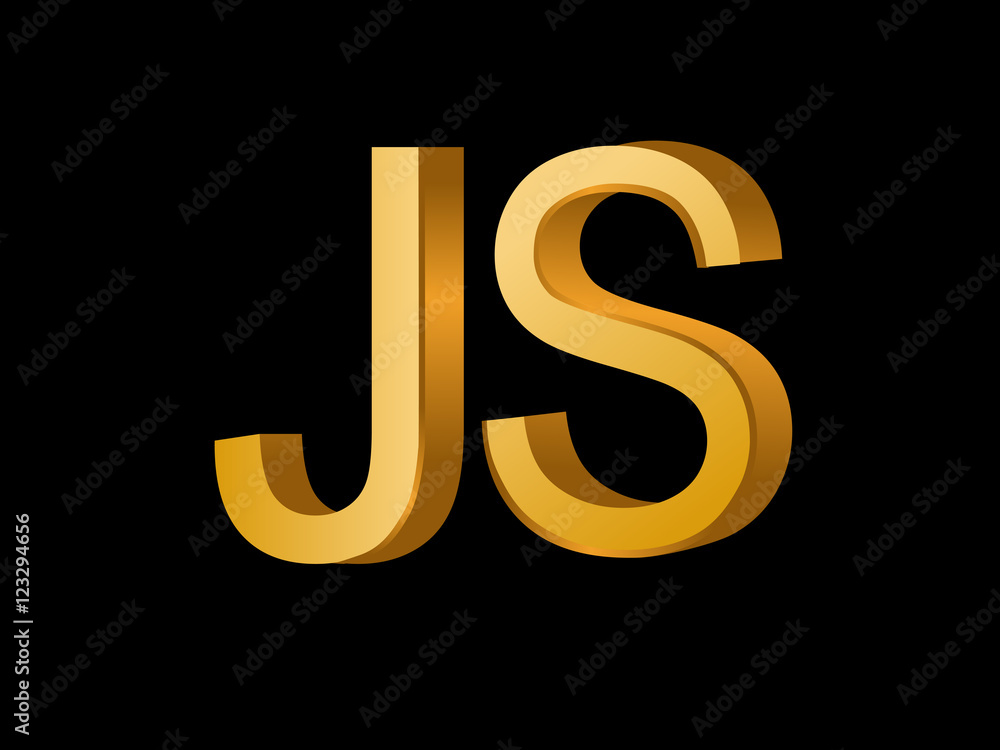 JS Initial Logo for your startup venture
