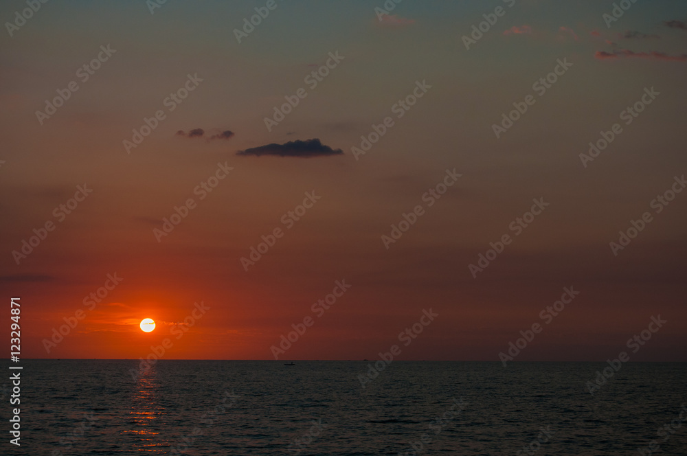 The Red Sunset The Red Sunset