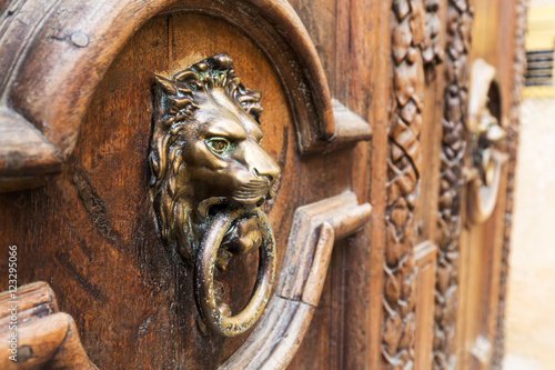 A door knocker in Aix-en-Provence, France. 