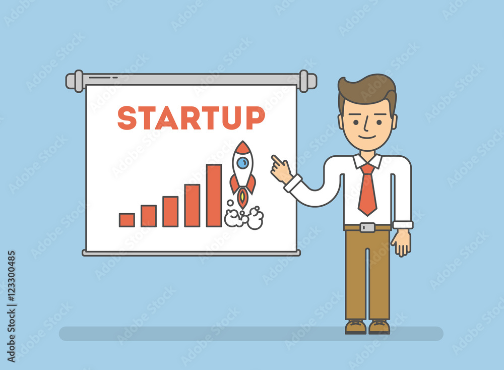 Flying business rocket on white background. Successful infographic with space rocket as a concept of innovation, project growth and startup. Flying business rocket on white background. Successful infographic with space rocket as a concept of innovation, project growth and startup.