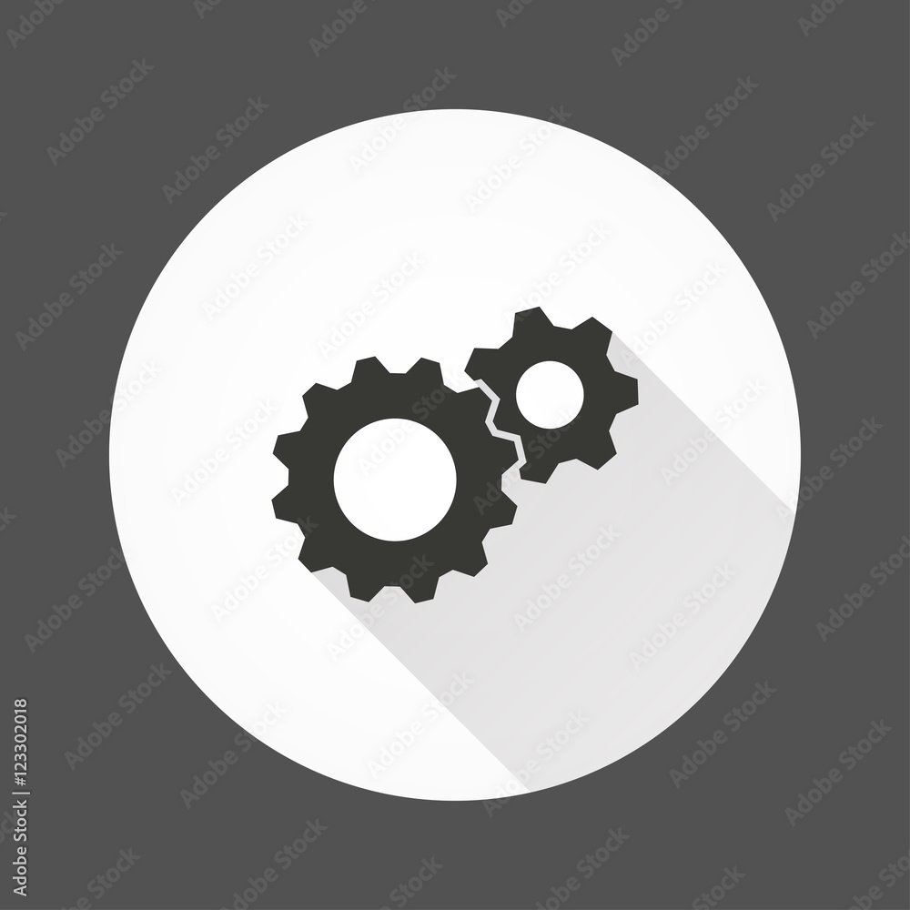 Settings - vector icon. Settings - vector icon.