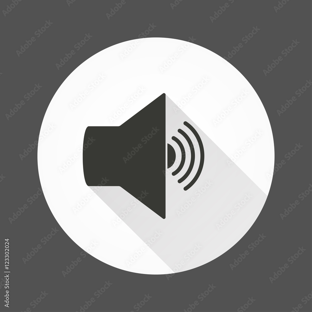 Speaker - vector icon. Speaker - vector icon.