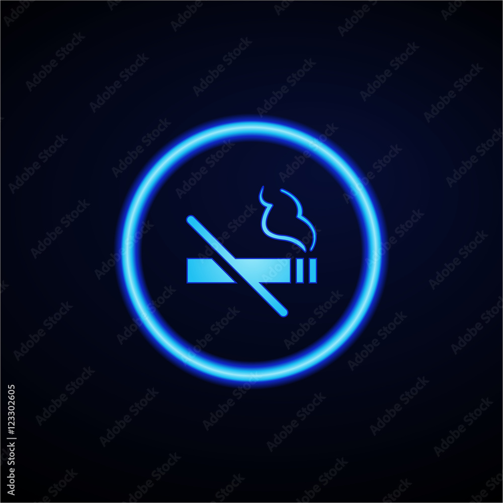 Glowing App Button - Dark Glowing App Button - Dark