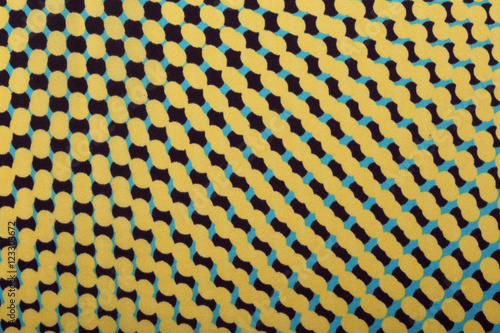 fabric with an abstract pattern