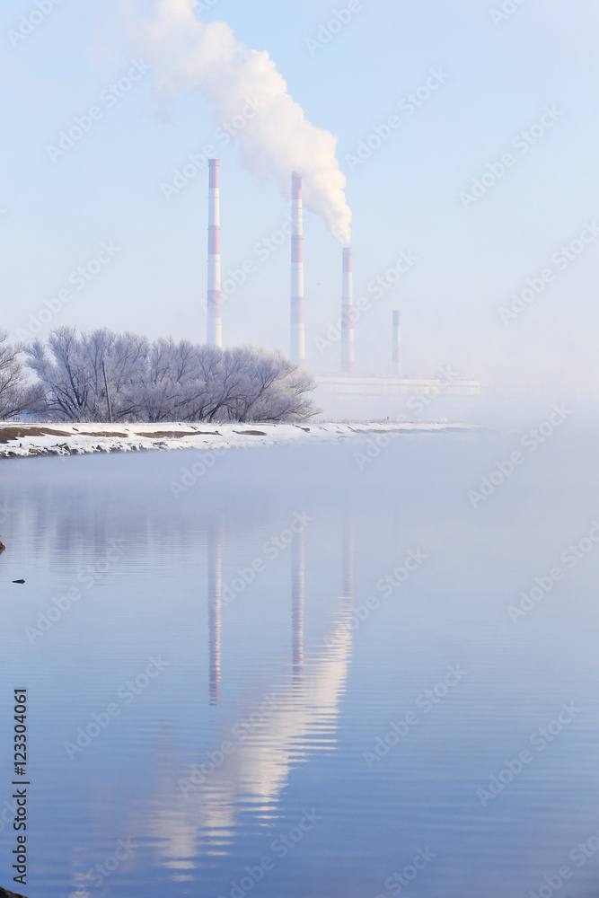 Hydroelectric winter Hydroelectric winter