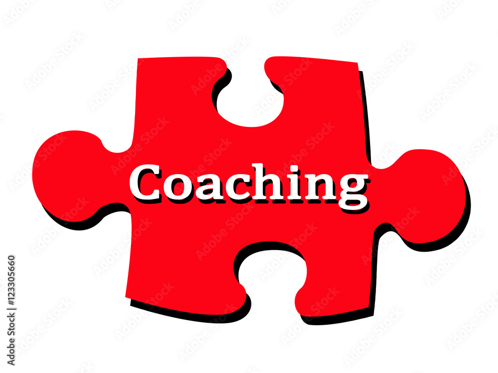 Coaching on Red puzzle pieces Coaching on Red puzzle pieces
