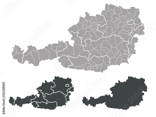 Map of Austria