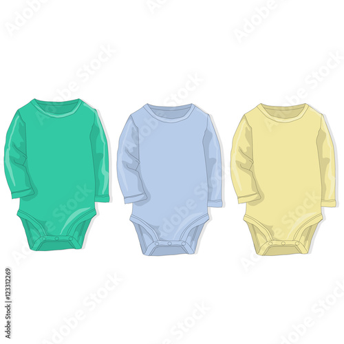 baby dress vector.