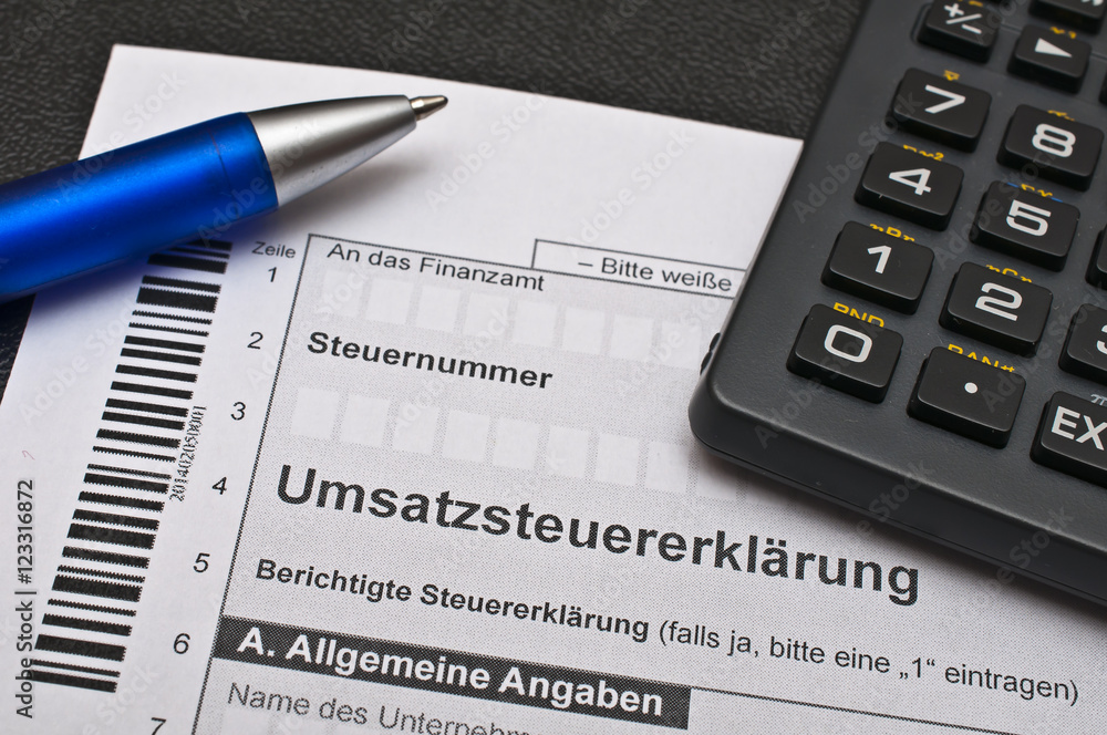 Umsatzsteuererklärung FA Umsatzsteuererklärung FA