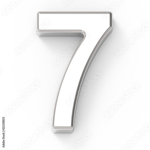silver number 7