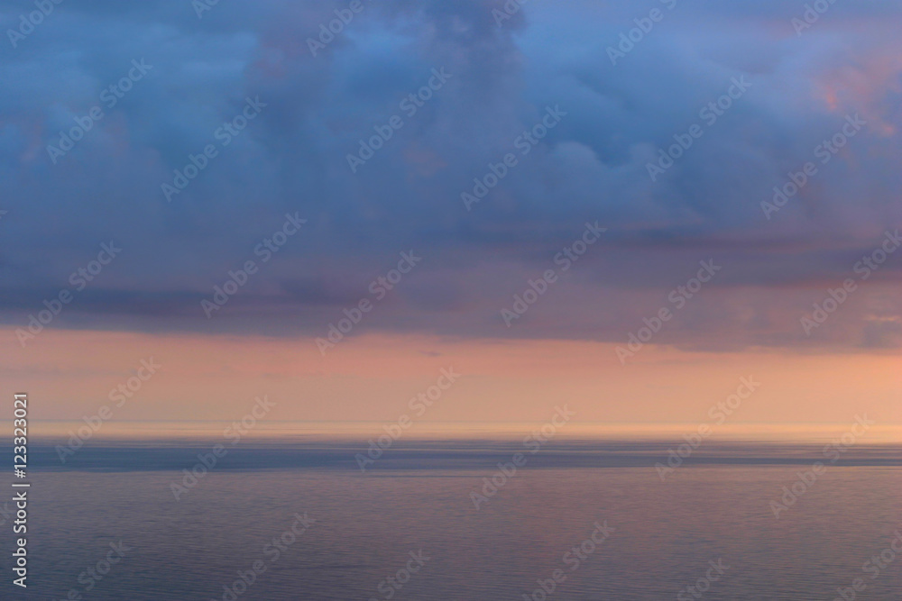 Obraz premium sea sunset