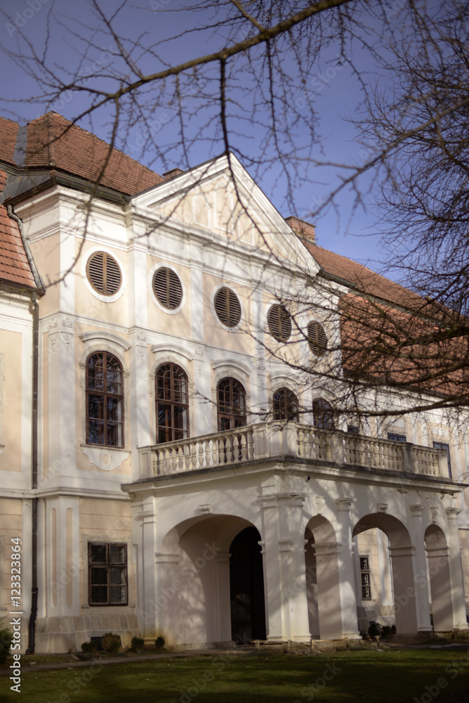 Obraz premium Jankovic castle in Daruvar, Slavonija - Croatia