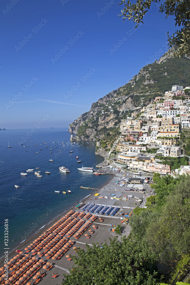 Stunning Amalfi coast. Positano