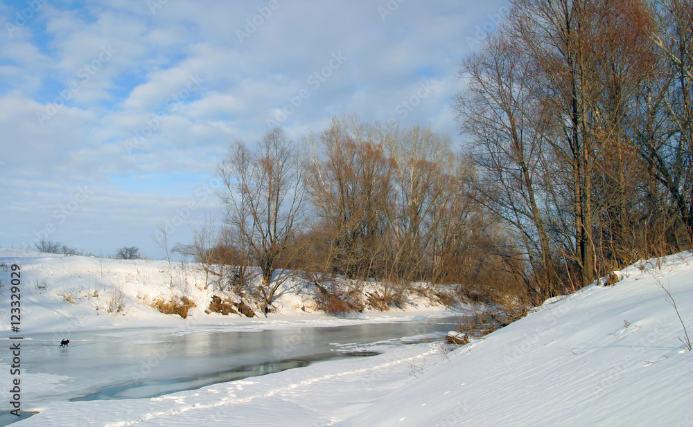 Obraz premium spring landscape