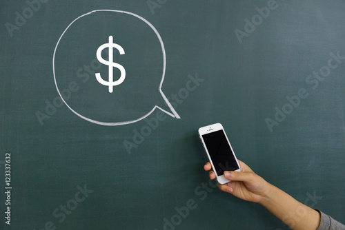 paying money for items