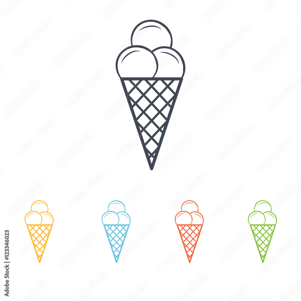ice cream icon ice cream icon