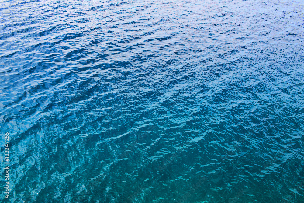 Beautiful blue sea Beautiful blue sea