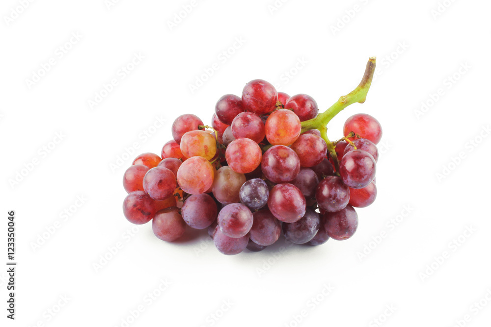 red grape isolated on white red grape isolated on white
