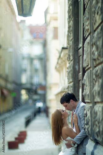 Beautiful couple on the street © Volodymyr