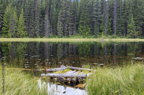 Lake reflection