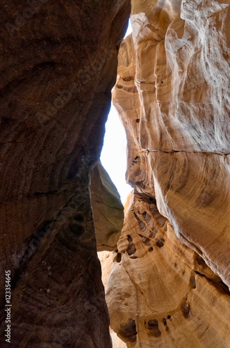 Sandstone in Red Canyon, Israel
