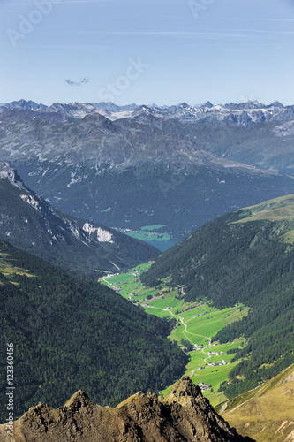 Blick zum Reschensee