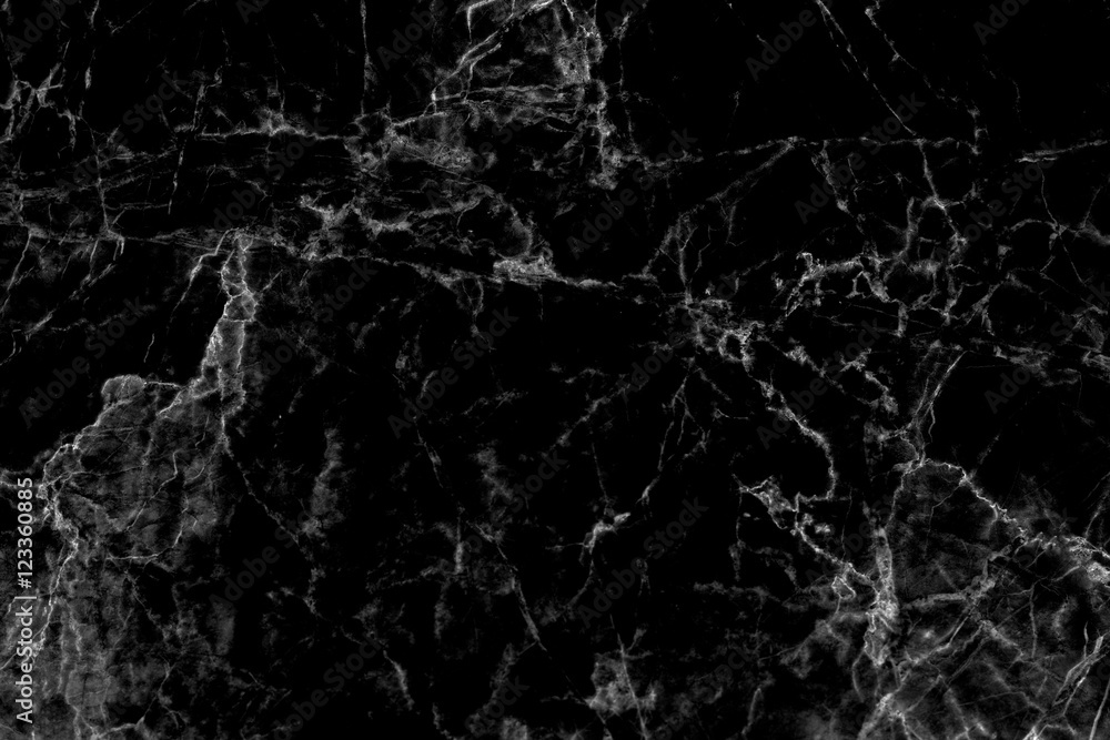 Black marble texture background, abstract texture for tiled floor, interior and exterior pattern design