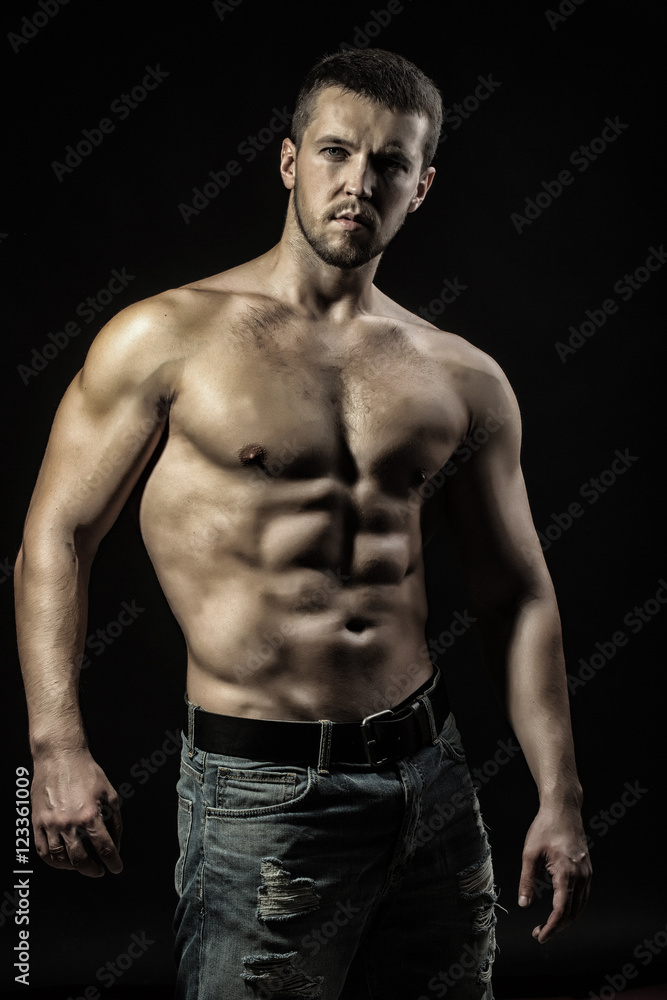 Muscular sexy man Muscular sexy man