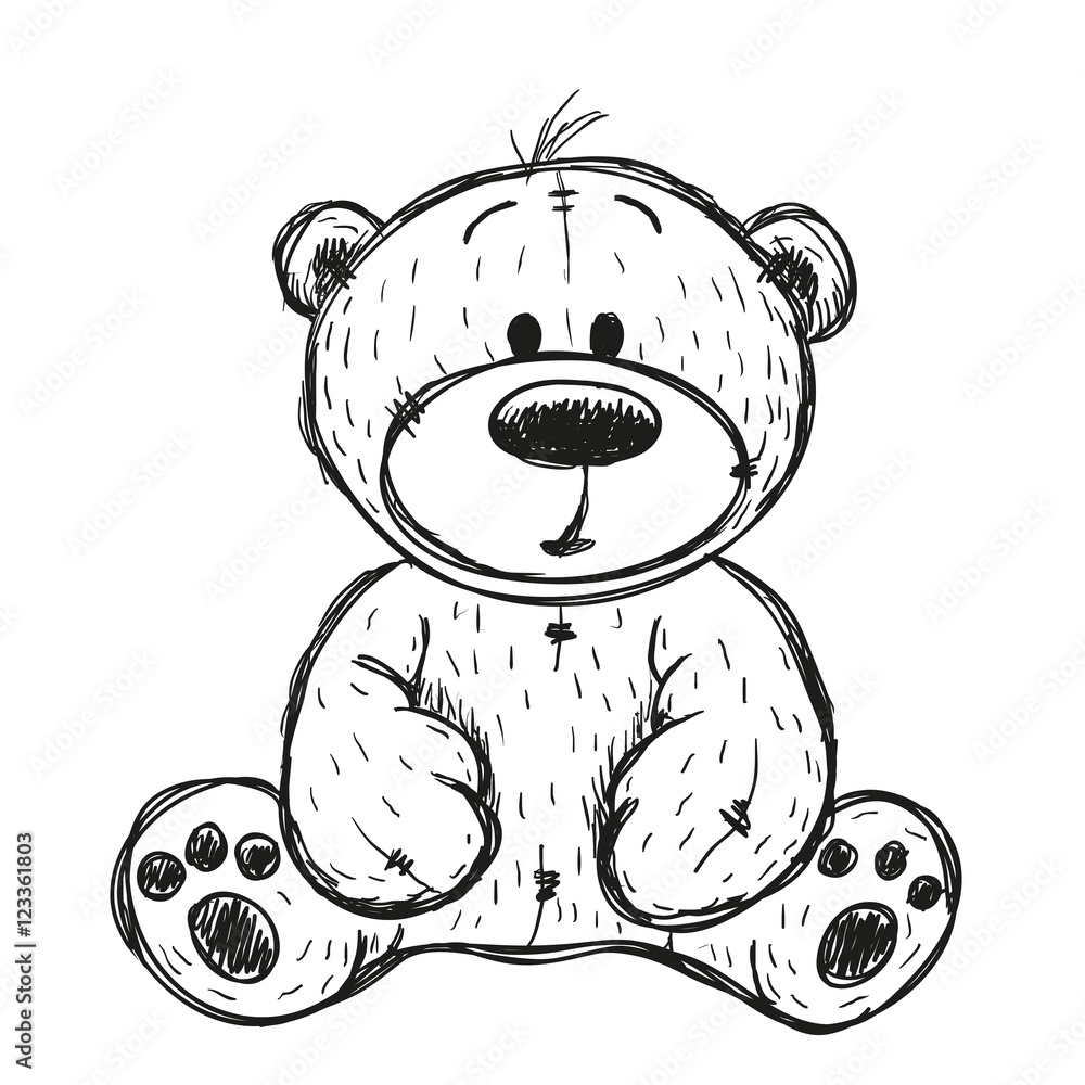 Fototapeta premium Rysunek misia