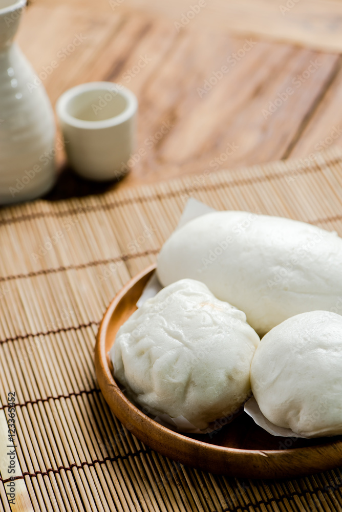 Steamed stuff bun / Salapao Steamed stuff bun / Salapao