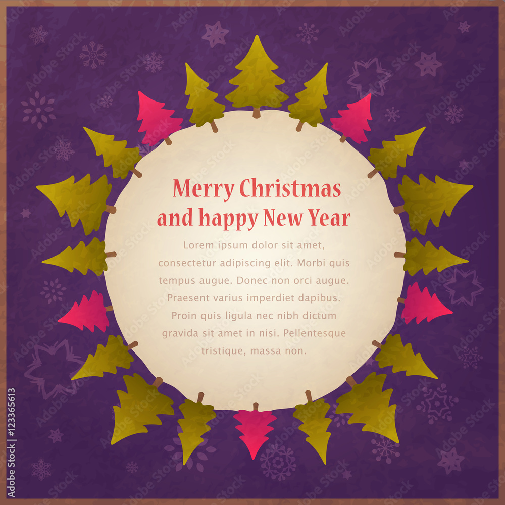 Vintage Christmas background