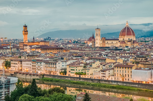 Florence's as seen from Piazzale Michelangelo, Italy