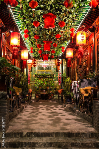 Typical chinese courtyard © Alessandro Orati