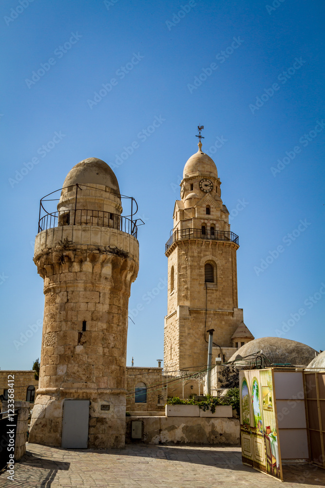 The Dormition Abbey in Jerusalem, Israel